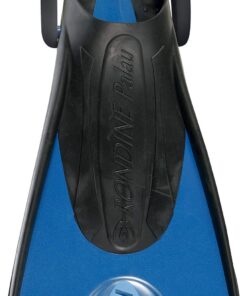 Cressi Palau Short Fins with Mesh Bag Snorkel Packages - Blue, Size - LGXLG 9 71ZXgj705CL