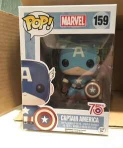 Funko POP Marvel: Captain America Sepia Tone 75th Anniversary Action Figure (Amazon Exclusive) 11 71ZYhTST jL