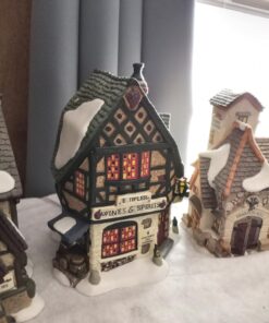 Department 56 Dickens' Village E Tipler Agent Wine Spirits Building, Porcelain 6.89 Inch 19 71ZYn5w5p5L