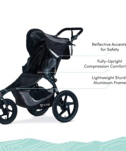 BOB Gear Revolution Flex 3.0 Jogging Stroller, Graphite Black Single 26 71ZZEevIDOL