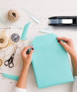 Desktop Tape Dispenser - Non-Skid Base - Weighted Tape Roll Dispenser - Perfect for Office Home School (Tape not Included) 4 Pack 12 71ZZZRhR2eL