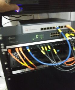 TP-Link 24 Port Gigabit Ethernet Switch | Plug and Play | Sturdy Metal w/Shielded Ports | Rackmount | Fanless | Limited Lifetime Protection | Unmanaged (TL-SG1024),BLACK 23 71ZZbV0buKL