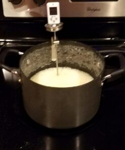 CDN DTC450 Digital Candy/Deep Fry/Pre-Programmed & Programmable Thermometer, White, 10.4" Digital Candy Thermometer 35 71ZadioYCtL