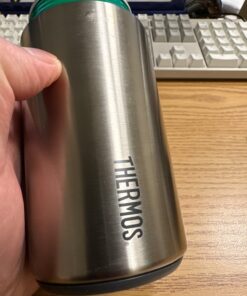 THERMOS Stainless Steel Beverage Can Insulator for 12 Ounce Can, Stainless Steel 25 71ZbuYGoNdL