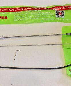 Authentic Genuine Nagoya NA-24J 16.2-Inch Ultra Whip VHF/UHF (144/430Mhz) Antenna SMA-Female for BTECH and BaoFeng Radios NA-24J 16.2" VHF/UHF 50 71ZcOglglPL