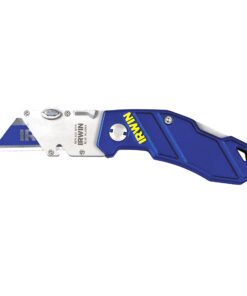 IRWIN Utility Knife, Folding (2089100) , Blue 1 Count (Pack of 1) 10 71ZcQFcVDfL