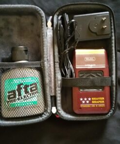 Hermitshell Hard Travel Case for Wahl Professional 8061-100 8164 5-Star Series Rechargeable Shaver Shaper (Black) 16 71Zd4vxSaIL