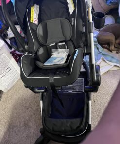 Graco Modes Nest Travel System, Includes Baby Stroller with Height Adjustable Reversible Seat, Pram Mode, Lightweight Aluminum Frame and SnugRide 35 Lite Elite Infant Car Seat, Bayfield Modes Nest w/ Height-Adjustable Seat 35 71ZdPq62saL