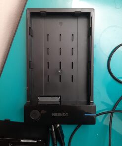 UGREEN External Hard Drive Enclosure for 3.5 2.5 Inch SATA SSD HDD USB 3.0 to SATA III Hard Drive Case with UASP 12V Power Adapter Compatible with WD Seagate Toshiba Samsung Hitachi PS5 Xbox 38 71ZdyOu5SL