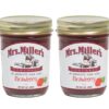 Mrs. Miller's Amish Homemade Strawberry No Granulated Sugar Added Jam 9 Ounces - Pack of 2 (No Corn Sugar) 9 Ounce (Pack of 2) 22 71ZegvVsjL