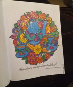 Calm the F*ck Down: An Irreverent Adult Coloring Book Paperback, Coloring Book 61 71Zehb qmCL