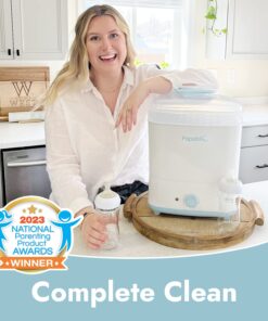 Alternative view of Papablic Baby Bottle Electric Steam Sterilizer and Dryer Classic
