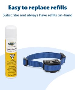 PetSafe Elite Little Dog Spray Bark Collar for Small Dogs from 8 lbs to 55 lbs - Smallest Collar Option - Citronella Spray - No Barking Control Device - PBC00-11283 adjustable 20 71ZenrZMNsL