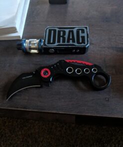 Snake Eye Tactical Pocket Knives Black Blade Tactical Knife black and orange 28 71ZfKSjH5TL