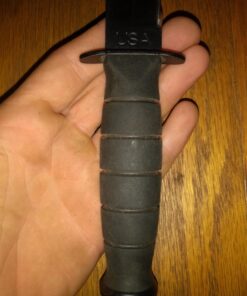 Ka-Bar Short Straight Edge Black 54 71ZfVNstSL