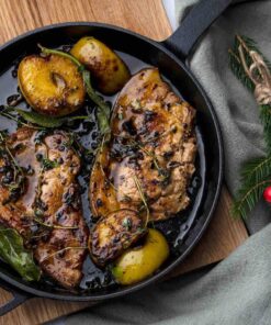 Ooni Cast Iron Skillet - Cast Iron Pan - Cast Iron Skillet with Removable Handle - Cast Iron Frying Pan - Pre-Seasoned Oven Safe 17 71Zg3YdMG L