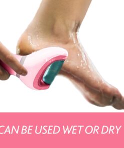 Amope Pedi Perfect Electronic Foot File, Dual-Speed Callus Remover (with Diamond Crystals) for Feet (Extra Coarse - Pink Gadget). -Perfect for In-home Pedicure for Baby Smooth Feet. Battery Operated 28 71Zg5kTiVL