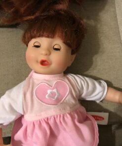 Melissa & Doug Mine to Love Brianna 12-Inch Soft Body Baby Doll With Hair and Outfit - First Baby Doll For Toy For Kids 18 Months And Up English Only Standard Packaging 30 71Zhyr8YlVL