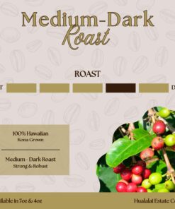 Hualalai Estate Whole Bean 100% Kona Coffee - Medium Dark Roasted Hawaiian Grown Beans - Pesticide-Free Gourmet Grade Premium Coffee (7 oz) 7 Ounce (Pack of 1) 9 71Zi0yYMRxL