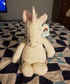 Jellycat Bashful Unicorn Stuffed Animal, Medium, 12 inches Medium - 12" 28 71ZjmzHYZIL