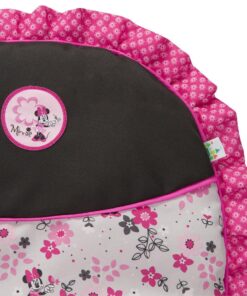 Disney Baby Minnie Mouse Simple Fold Plus High Chair with 3-Position Tray (Garden Delight) Garden Delight 25 71ZkgNG5JL
