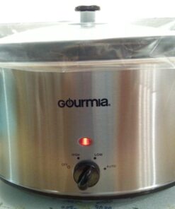 Gourmia PC850 Slow Cooker - Oval - Auto Mode - Cool Touch Handles - 8.5 Qt - 380W - Stainless Steel 21 71ZlBZWCkKL