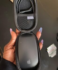 ProCase Protective EVA Hard Shell Carrying Case for Apple Magic Mouse 2/1 and Small Logitech Mice - Portable Travel Pouch - Black 21 71ZlCrA3gL