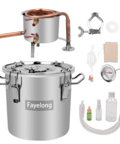 WMN_TRULYSTEP DIY 2 Gal 10 Liters Copper Alcohol Stills Ethanol Still Spirits Boiler Water Distiller 2 Gallon 10 Liters 25 71ZlE0QmatL