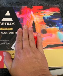 Arteza Acrylic Paint Set, 100 Colors, 0.41 fl Oz /12ml Tubes of Craft Paint, Heavy-Body, Glossy Finish, Colorful Addition to Your Art Supplies 100 x 12ml (0.41 fl oz) Craft 53 71Zlxc n1YL