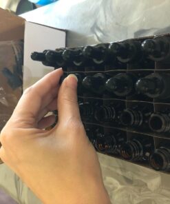 Vivaplex 24, Cobalt blue, 15 ml (1/2 oz) Glass Bottles, with Glass Eye Droppers 46 71ZmFVU7ML