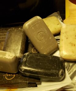 O Naturals 6 PCS Black Soap - Women & Men's Bar Soap, Father's Day Gifts, Men's Soap Bar, African Black Soap w/Moisturizing Shea Butter, Charcoal Soap, Organic & Natural Soap for Men & Women, 4oz Black Soap Collection 4 Ounce (Pack of 6) 36 71ZmeCgzALL