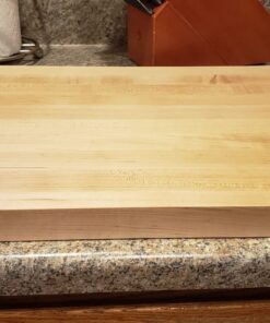 John Boos Chop-N-Slice Maple Wood Cutting Board for Kitchen Prep, 1.25" Thick, Large, Edge Grain, Charcuterie Boos Block, 20" x 15", Reversible 20 x 15 25 71ZmqhuK3wL