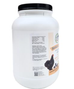 FRESH EGGS DAILY Brewer's Yeast with Garlic Powder and Niacin for Ducks Feed Supplement Vitamins for Backyard Chickens 5LB 15 71ZnSZ20HpL