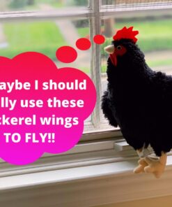 Adore 12" Standing Aussie The Hen Chicken Plush Stuffed Animal Toy 10 71Zng54zYuL