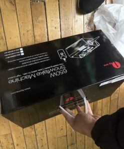 1byone 650W Snow Machine Wired Remote Control Great Machine for Kids, Parties, Parades 36 71Zp VCzBL