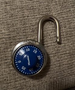 Combination Lock for Gym Lockers – Master Lock Locker Combination Padlock, Pack, Blue – The Ideal Combo Lock for School/Gym Locker Security 18 71Zp1RQVL