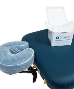 EARTHLITE Fitted Disposable Face Cradle Covers – Medical-Grade, Soft, Non-Sticking Massage Face Covers/Headrest Covers for Massage Tables & Massage Chairs, 50 Count 13 71ZpFsZKH L