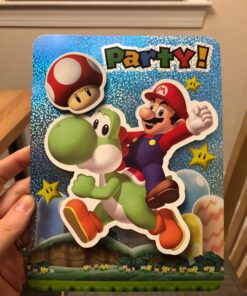 Alternative view of Amscan Super Mario Brothers Party Invitations | Pack of 8 | Party Supply