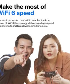 Linksys MX8000 Mesh WiFi Router - AX4000 WiFi 6 Router - Velop Tri-Band WiFi Mesh Router - WiFi 6 Mesh Computer Routers For Wireless Internet - Internet Router - Connect 80+ Devices, 5,400 Sq Ft, 2-Pk 13 71ZpiGtzhhL