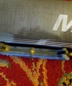 MTech USA – Fixed Blade Knife – Black Stainless Steel Blade with Black Carved G10 Handle, Full Tang, Includes 1680D Nylon Sheath - Hunting, Camping, Survival, Tactical, EDC – MT-20-39 43 71Zq4Y689IL