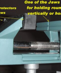 SE 3" Universal Aluminum Table Vise 360 Degrees Rotating - 8436MVC Green 35 71Zr62Se4aL