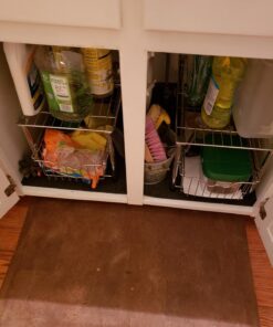 Under The Sink Mat,Kitchen Tray Drip,Cabinet Liner,Fabric Layer,Waterproof Layer,Reusable,Washable (36inches x 24inches) 36in x 24in 25 71Zr8Lo8VRL