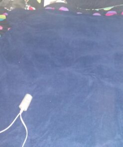 Sunbeam Microplush Heated Throw, Lagoon, TSM8US-R596-32A00 Full 7 71ZrCiyePYL