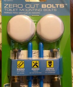 Danco 10770 Toilet Closet & Tank Gaskets, Adjustment is 1" to 3", Brass Adjustment is 1" to 3" Mounting Bolts 7 71ZsgxklYQL