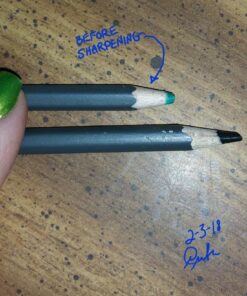 X-ACTO 1031 KS Manual Classroom Pencil Sharpener, Counter/Wall-Mount, Black/Nickel-plated 35 71ZtC8 LjaL