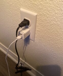 LUOATIP iPhone Charger Cable 3ft 6ft 10ft with Wall Plug, 5-Pack Long Charging Cord + Dual Port USB Block Cube Adapter Replacement for iPhone 11 XS/XS Max/XR/X 8/7/6/6S Plus SE/5S/5C, Pad, Pod 19 71ZtDXfP8mL