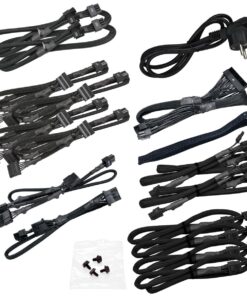 EVGA Supernova 1200 P2 80+ Platinum, 1200W ECO Mode Fully Modular NVIDIA SLI and Crossfire Ready 10 Year Warranty Power Supply 220-P2-1200-X1 23 71ZtGykizXL