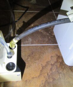 Little Giant VCMA-15ULST 115 Volt, 65 GPH, 1/50 HP Automatic Condensate Removal Pump with Safety Switch and Tubing, Black/White, 554415 Includes Safety Switch/Tubing 54 71Ztay rgL