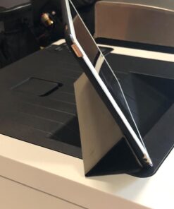 JETech Case for iPad Air 2 (2nd Generation), Smart Cover Auto Wake/Sleep (Black) Black 50 71ZtcltlU3L