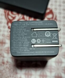 Anker USB C Charger, Anker GaNPrime 65W, 3-Port Fast Compact Foldable Wall Charger for MacBook Pro/Air, iPad Pro, Galaxy S22/S21, HP Spectre, Note 20/10+, iPhone 14/Pro, Pixel, and More Phantom Black 53 71Zty3WNg6L